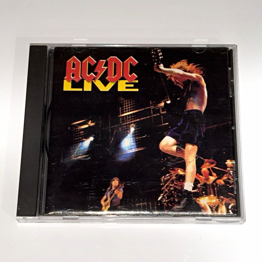 AC/DC Live Rock CD Album 1992 Atco 92215-2 Jewel Case Standard